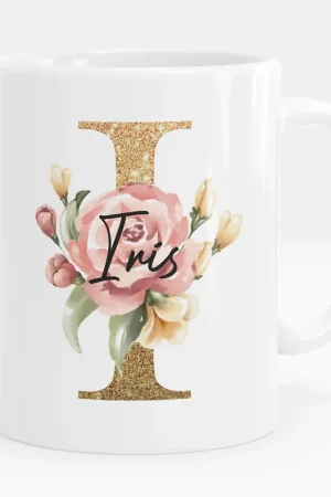 Solde Mug - Tasse personnalisée Monogramme - Lettre I