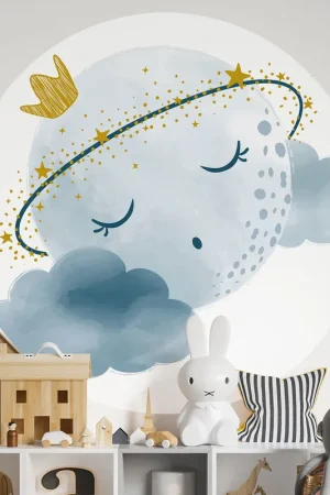 Must-Have Stickers rond / cercle Enfants - Nuit