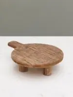 Certifié Planche bois recyclé ronde