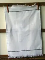 Acheter En Ligne Torchon blanc frangé déco scandinave Madam Stoltz