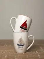 Acheter Direct Set de 2 mugs Babord-Tribord Carouge Chehoma