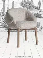 Fait Main Chaise Jacquard modèle 7