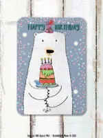 Achat Immédiat Carte postale Happy Birthday Pascale Godard